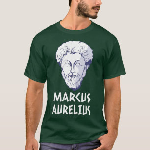 Marcus Aurelius Marcus Romeins keizer filosoof T-shirt