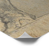  Marcus Aurelius over Horseback Illustratie Poster (Hoek)