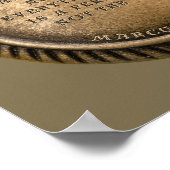 Marcus Aurelius Quote Opinionated Coin Poster (Hoek)