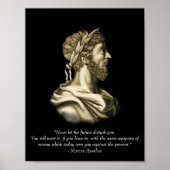 Marcus Aurelius Quote Poster (Voorkant)