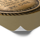 Marcus Aurelius Quote - Wees een goed Man Poster (Hoek)