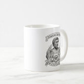 Marcus Aurelius Romeins keizer Koffiemok (Voorkant rechts)