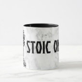 Marcus Aurelius - Stoic aan! Mok (Midden)