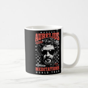 Marcus Aurelius Stoïcijns filosoof citeert Motivat Koffiemok