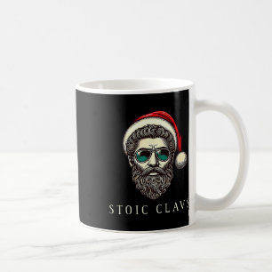 Marcus Aurelius Stoïcijnse Kerstman Stoïcisme Grap Koffiemok