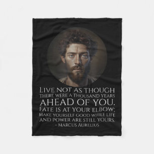 Marcus Aurelius Stoïcisme - Romeinse stoïcijnse fi Fleece Deken