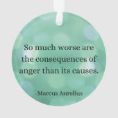 Marcus Aurelius: Verover woede en vind innerlijke  Ornament (achterkant)