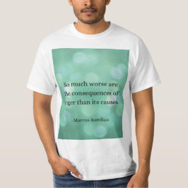 Marcus Aurelius: Verover woede en vind innerlijke  T-shirt