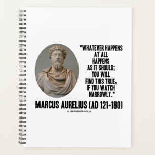 Marcus Aurelius wat er ook gebeurt Planner