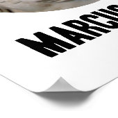 Marcus Aurelius wat er ook gebeurt Poster (Hoek)