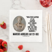 Marcus Aurelius wat er ook gebeurt Servet (Insitu)