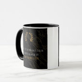 Marcus Aurelius's Waarheid: Het leven vormgeven Mok (Voorkant links)