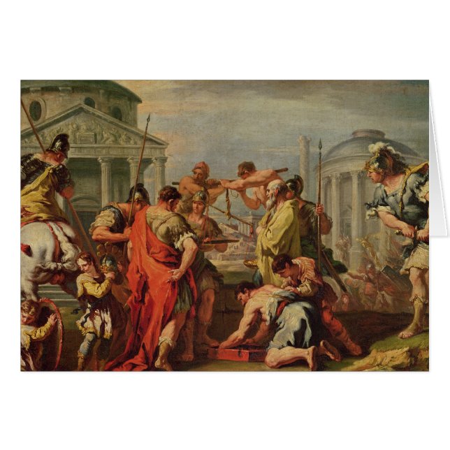 Marcus Furius Camillus et Brennus (Devant horizontal)