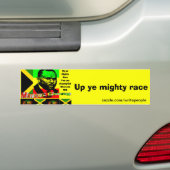 marcus garvey quote bumpersticker (Op auto)