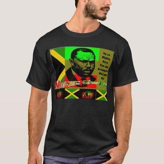 Marcus garvey t-shirt (Voorkant)