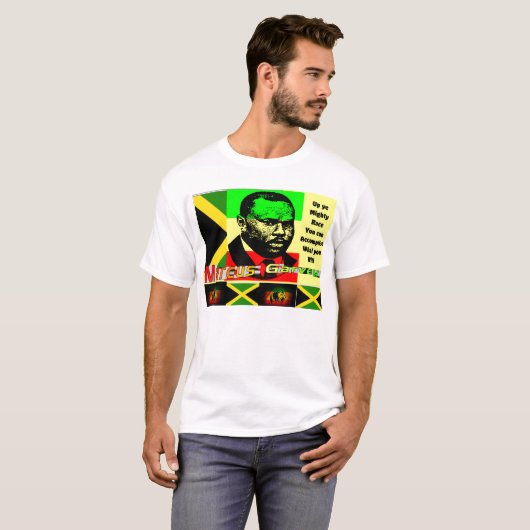 Marcus garvey t-shirt (Voorkant volledig)
