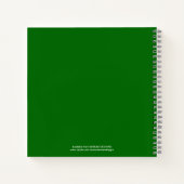 Marcus Garvey TREE ZONDER ROOTS Monogram Notitieboek (Achterkant)