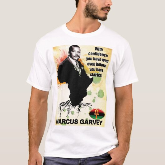 Marcus Garvey Tshirt (Voorkant)