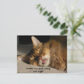 Marcus heeft een helling briefkaart (Staand voorkant)