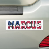 Marcus Nom Vorname USA Aufkleber Sticker Auto (En voiture)