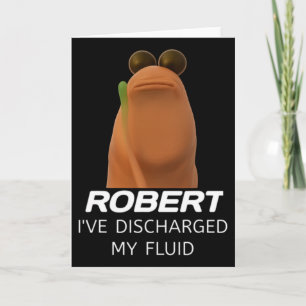 Marcus The Worm Robert Ik Heb Mijn Vloeistof Afgev Kaart