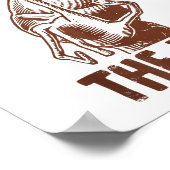 Marcus The Worm You're Ruining The Vibe  Poster (Hoek)