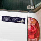 Marcus Tullius Cicero-prijsopgave om redenen Bumpersticker (Op Truck)