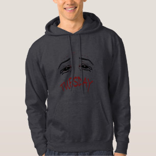 Mardi déprimé Burnout Mood sweat à capuche
