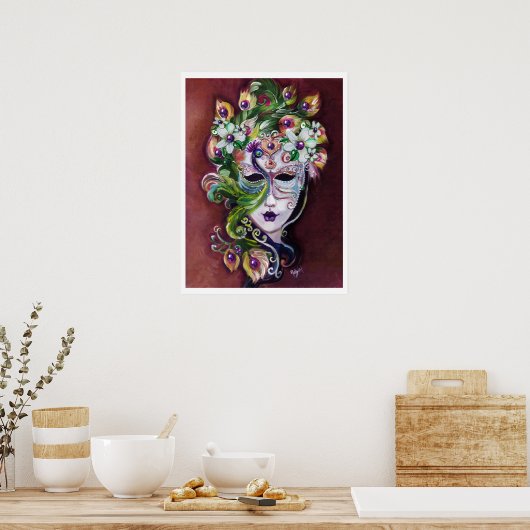 Mardi Gra La La Poster (Keuken)