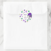 Mardi Gra Thème Enregistrer Les Stickers Date (Sac)