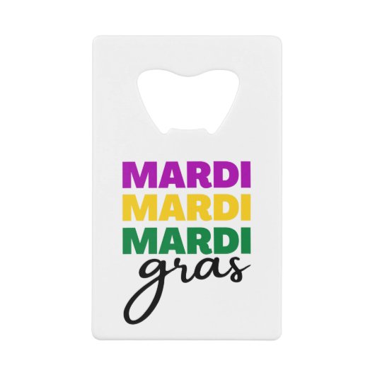 Mardi Gras (Devant)