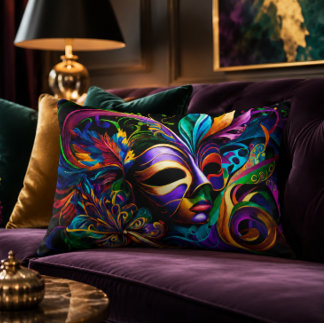 Mardi Gras 16x12 accentkussen Accent Kussen