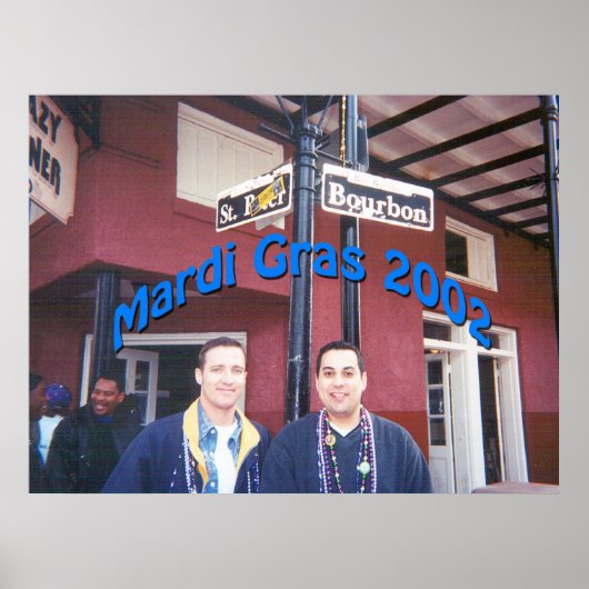 Mardi Gras 2002 Poster (Voorkant)