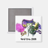 Mardi Gras 2009 Magnet (Recto/Verso)