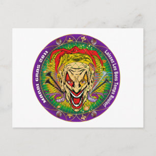Mardi Gras 2011 Joker-V-3 Briefkaart