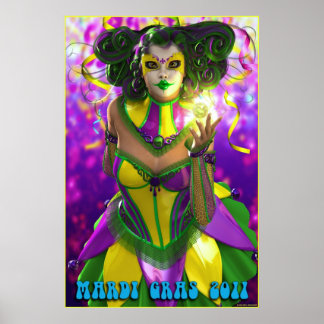 Mardi Gras 2011 Poster
