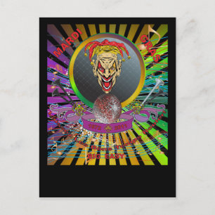 Mardi-Gras-2011 The Joker-1 Briefkaart