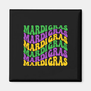 Mardi Gras 2024 Vrouwen Meisjes Masker Kralen New Magneet