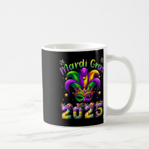 Mardi Gras 2025 Jester Outfit Kinder Meisjes Jonge Koffiemok