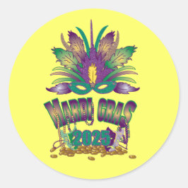 Mardi Gras 2025 Sticker