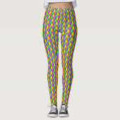 Mardi Gras 2 Diamants Pop Leggings mode (Devant)