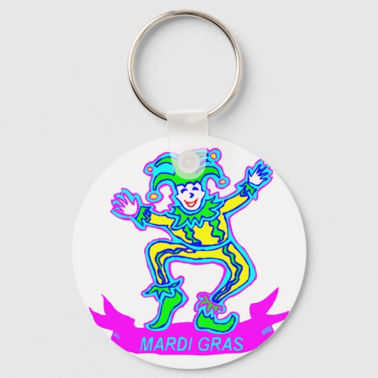 Mardi Gras 2 Sleutelhanger (Voorkant)