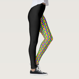 Mardi Gras 3 Diamants Pop Leggings mode