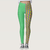 Mardi Gras 4 Diamants Pop Leggings mode (Devant)