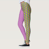 Mardi Gras 4 Diamants Pop Leggings mode (Gauche)