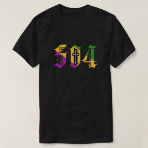 Mardi Gras 504 T-shirt