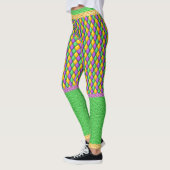 Mardi Gras 6 Diamants Pop Leggings mode (Gauche)