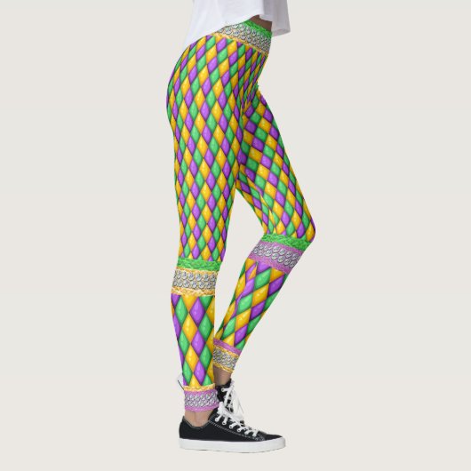 Mardi Gras 6a Diamonds Pop Leggings mode (Droite)