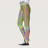 Mardi Gras 6a Diamonds Pop Leggings mode (Gauche)