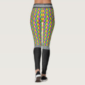 Mardi Gras 6b Diamonds Pop Leggings mode (Dos)